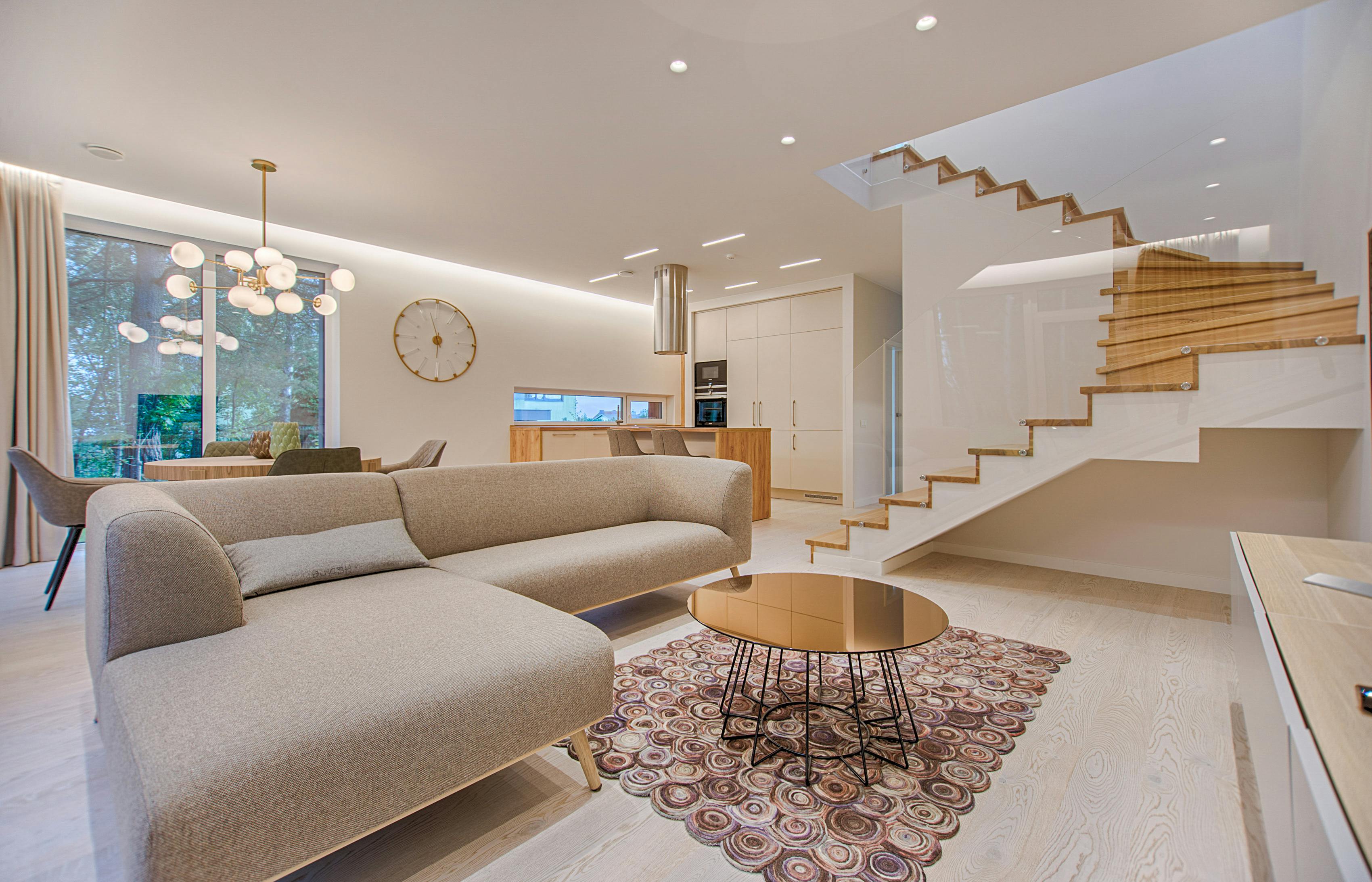 Modern kitchen with island